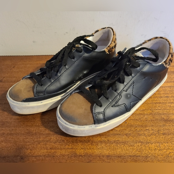 Golden Goose Hi Star Sneakers Size 38 - Picture 5 of 9